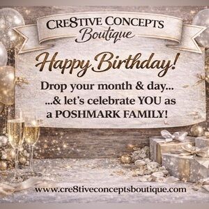 Share ONLY your Birthday Month/Day. We love celebrating our community!